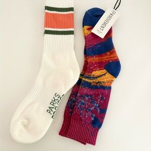 2 Pairs of FP Movement & Parks Project Tube Socks